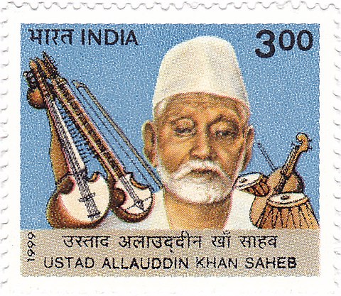 480px-Allauddin_Khan_1999_stamp_of_India